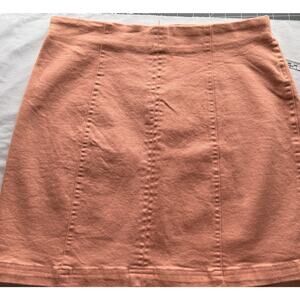 Altar’d State Peach Cotton Skirt | Size S | NWOT